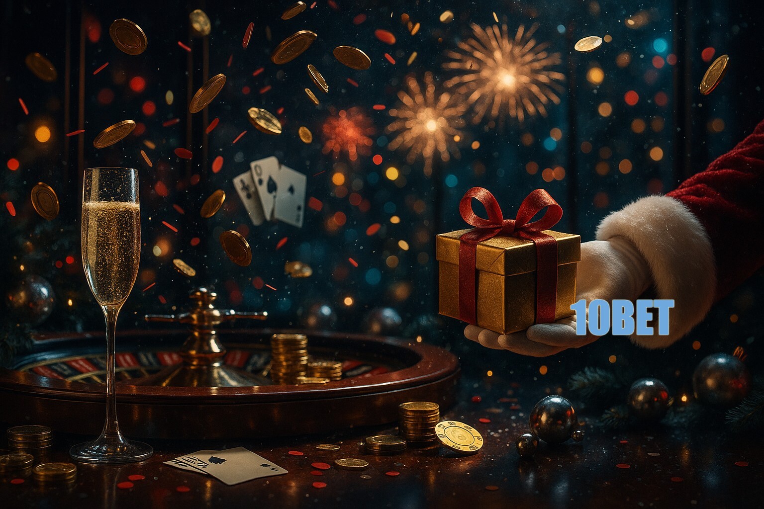 Promoções de Ano Novo no 10BET